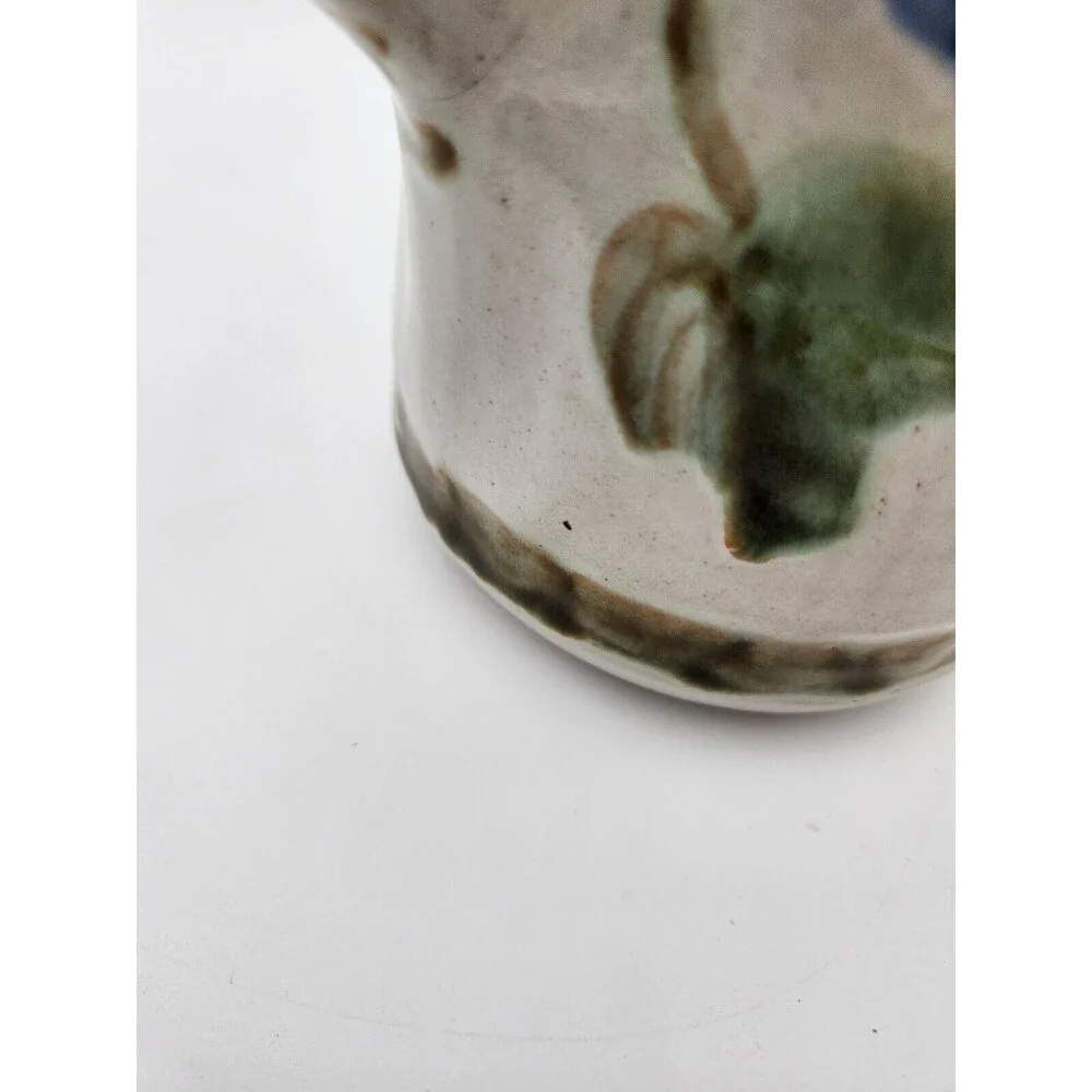 John B. Taylor Large Pitcher‎ Grapes Art Pottery Ceramic Grapevine - Picture 10 of 10